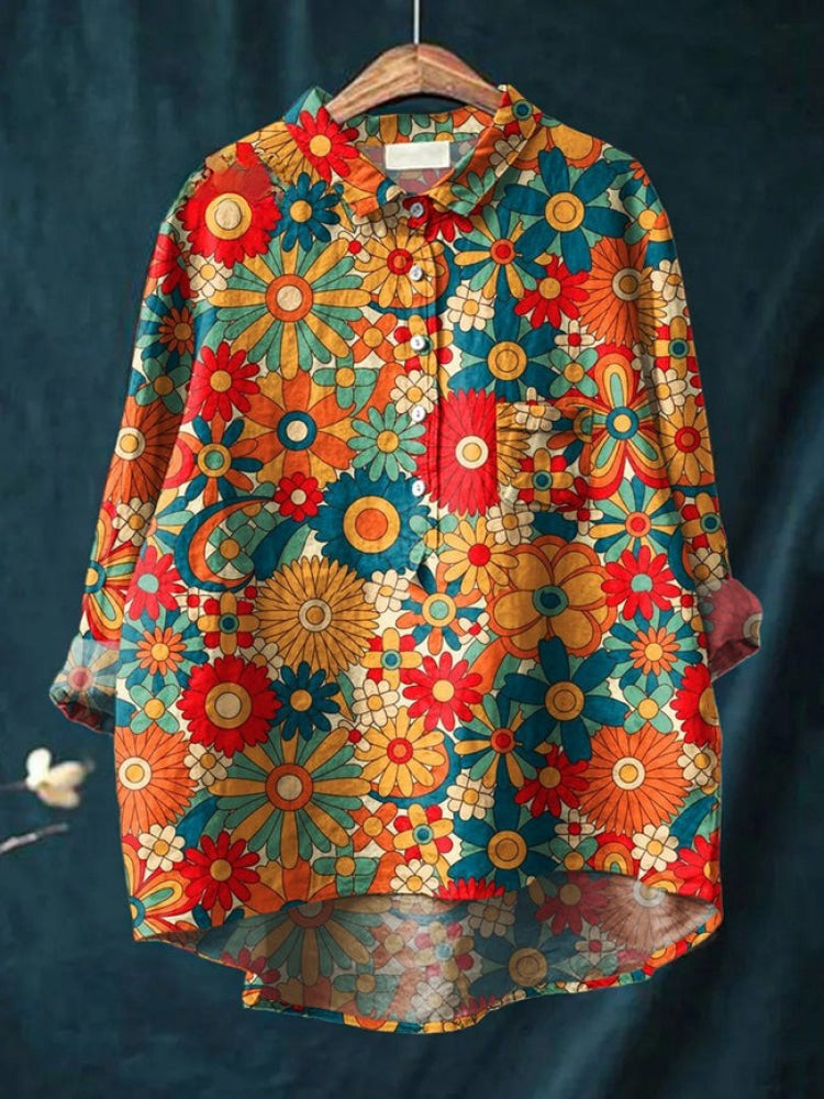 Tiziana – Blouse faite main
